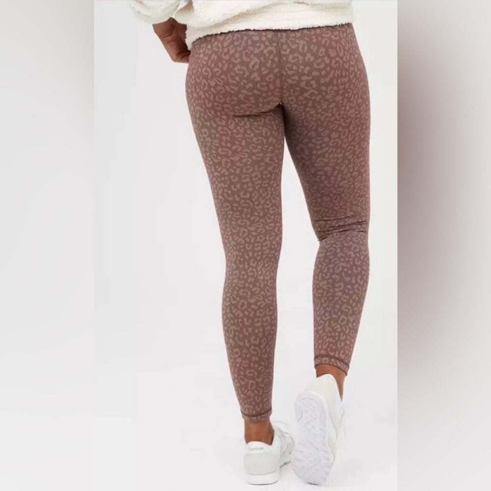 Aerie Leopard Print High Rise Leggings